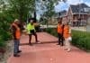 ‘Platen’ bij herstel fietspad Handweg