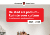 Meer ruimte voor cultuur