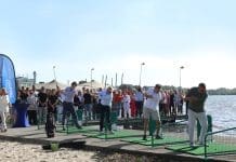 Sportweek geopend aan Poel