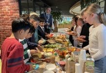 Ontbijten op het raadhuis