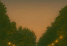 Kaarsje opsteken in theater