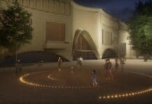 Lichtkunst op Stadsplein