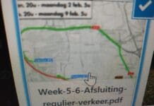 A9 weer weekenden dicht