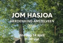 Herdenking bij Joods monument