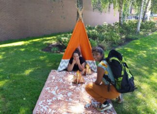 Backpacken met Bieb