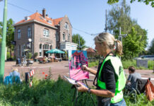 Alle soorten kunst in de buitenlucht