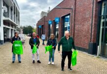 Wethouders op World Cleanup Day