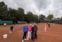 Bezoek OldStars Tennis