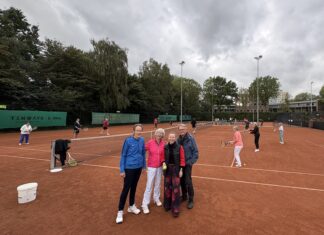 Bezoek OldStars Tennis