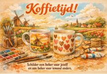Vrouwencirkel voor ontmoeting bij koffie