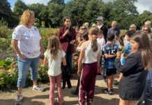 Chaara in schooltuin