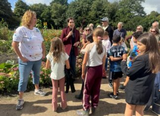 Chaara in schooltuin