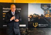 Dure huizen op Amsteleiland