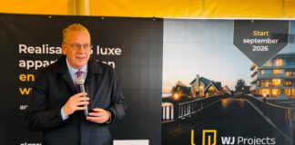 Dure huizen op Amsteleiland